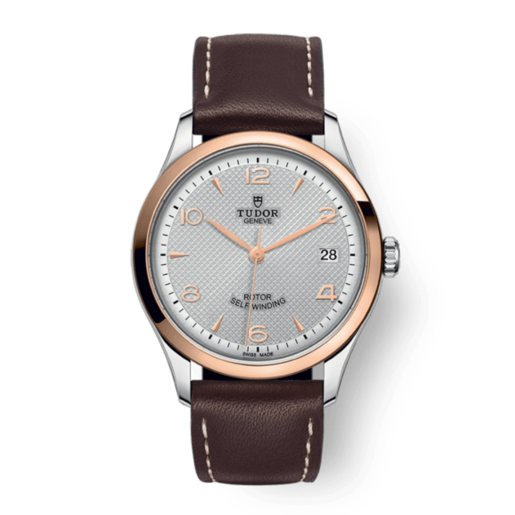 Tudor 1926 36 mm Silver Dial Stainless Steel Leather Strap M91451-0005