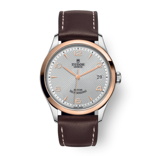 Tudor 1926 36 mm Silver Dial Stainless Steel Leather Strap M91451-0005