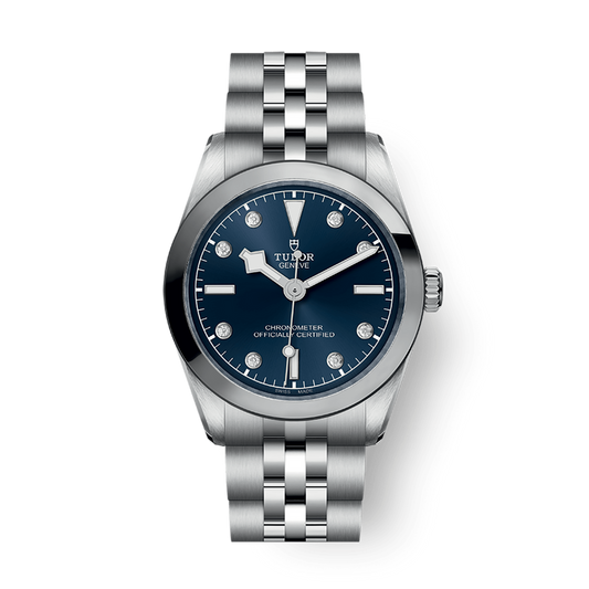 Tudor Black Bay 31 mm Blue Dial with Diamonds Stainless Steel Bracelet M79600-0005