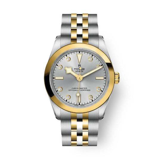 Tudor Black Bay 31 S&G 31 mm Silver Dial with Diamonds Stainless Steel Bracelet M79603-0007