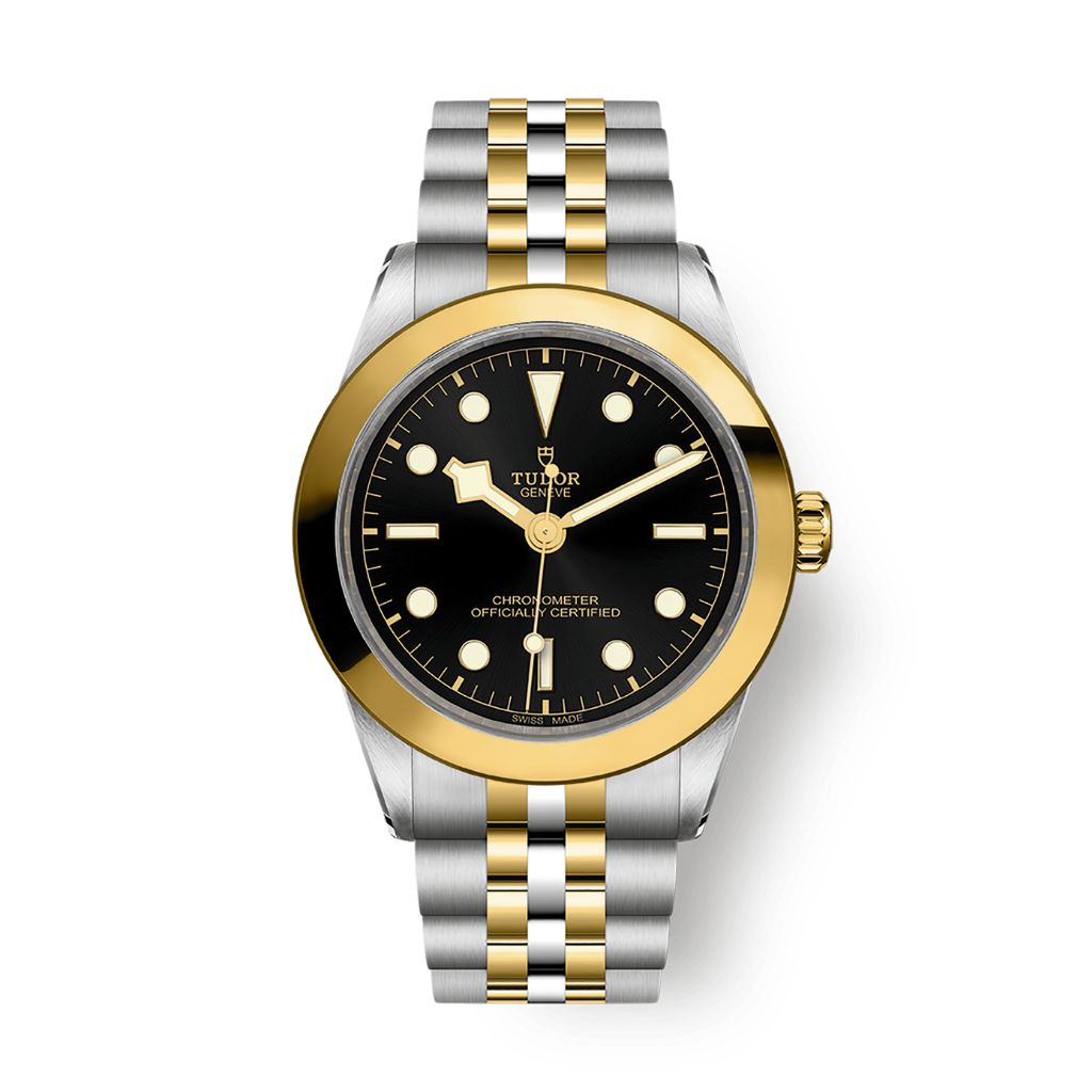 Tudor Black Bay 39 S&G 39 mm Black Dial Stainless Steel Bracelet M79663-0001