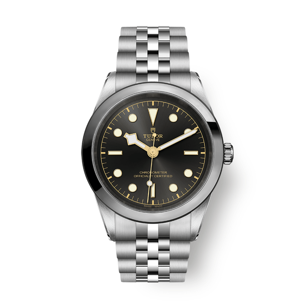 Tudor Black Bay 41 mm Black Dial Stainless Steel Bracelet M79680-0001