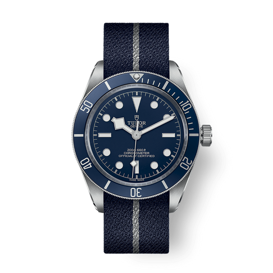 Tudor Black Bay 58 39 mm Blue Dial Stainless Steel Fabric Strap M79030B-0003