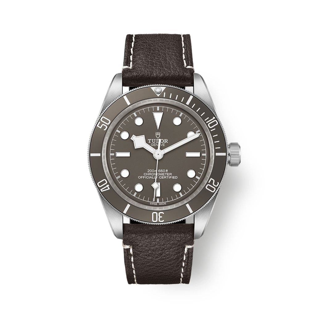 Tudor Black Bay 58 925 39 mm Dark Grey Dial Silver Leather Strap M79010SG-0001