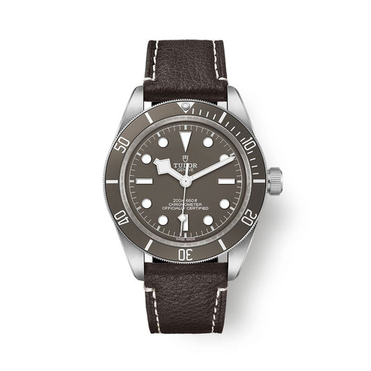 Tudor Black Bay 58 925 39 mm Dark Grey Dial Silver Leather Strap M79010SG-0001