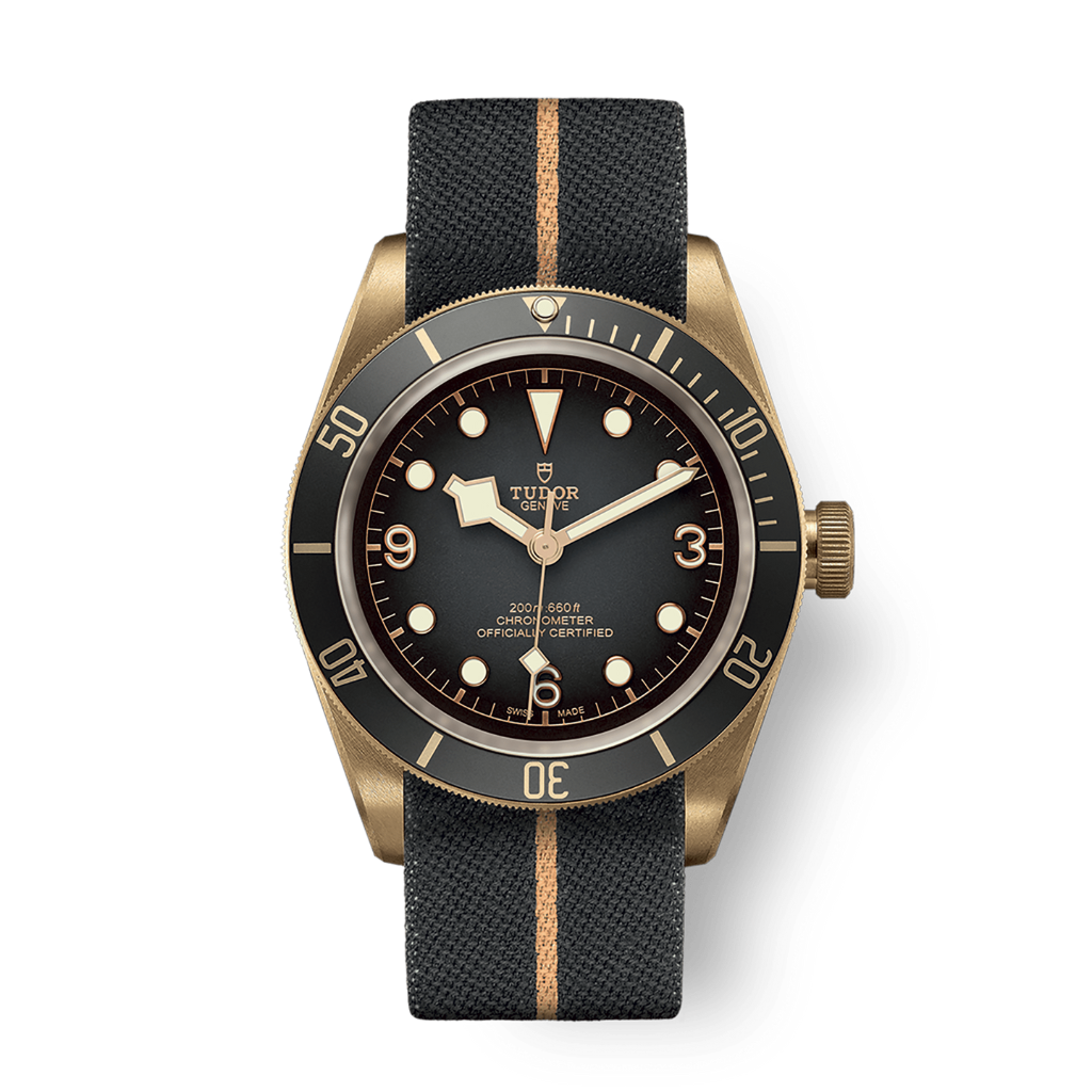 Tudor Black Bay Bronze 43 mm Slate Grey Dial Bronze Fabric Strap M79250BA-0002