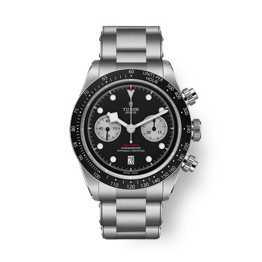 Tudor Black Bay Chrono 41 mm Black Dial Stainless Steel Bracelet M79360N-0001