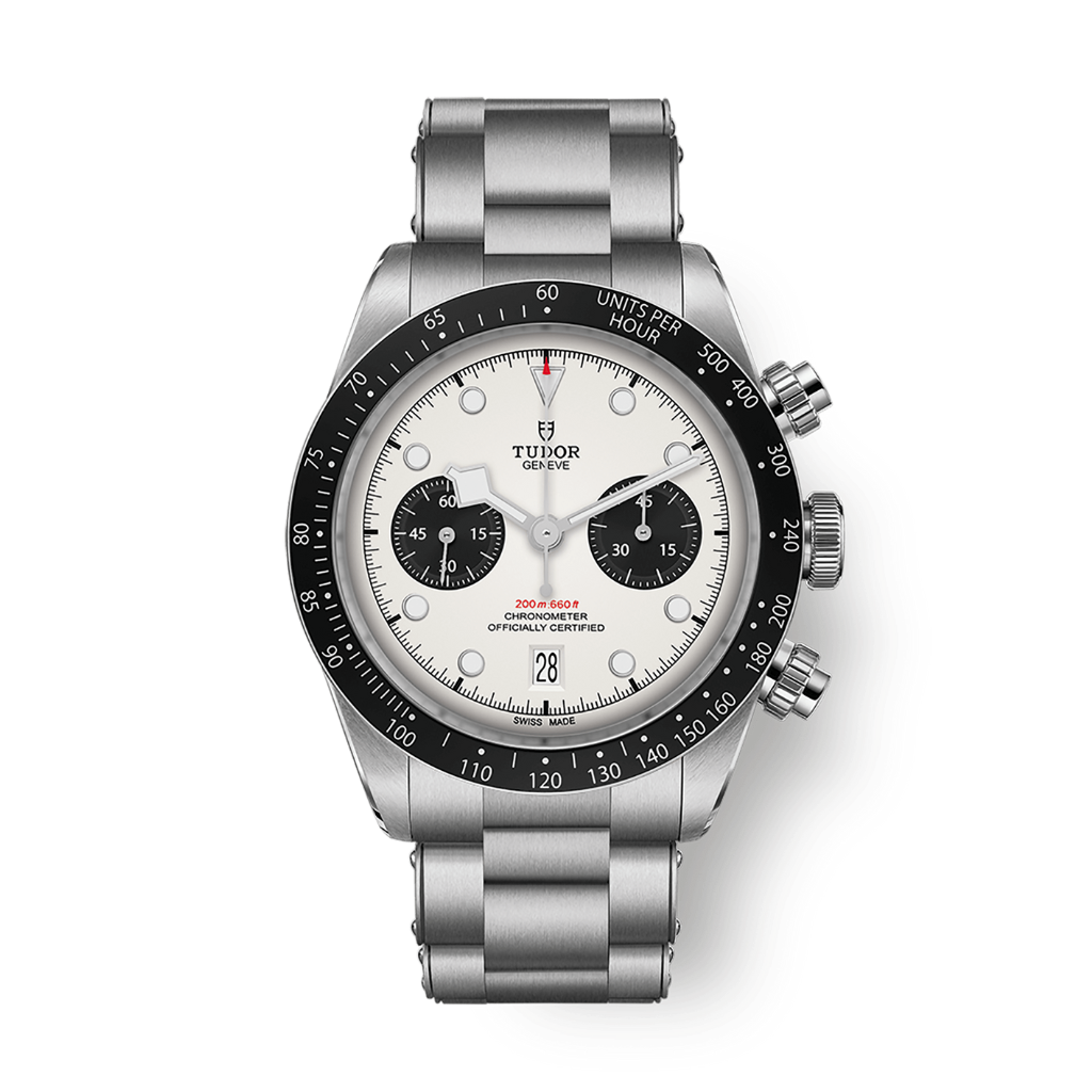 Tudor Black Bay Chrono 41 mm Silver Dial Stainless Steel Bracelet M79360N-0002