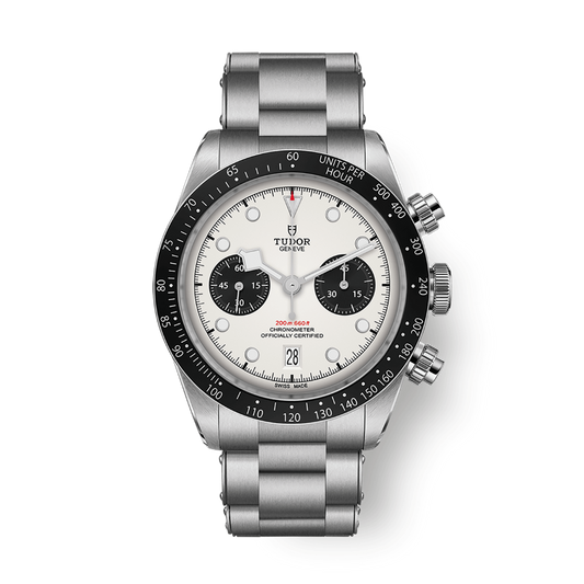 Tudor Black Bay Chrono 41 mm Silver Dial Stainless Steel Bracelet M79360N-0002