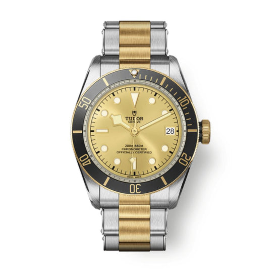 Tudor Black Bay S&G 41 mm Golden Dial Stainless Steel Bracelet M79733N-0004
