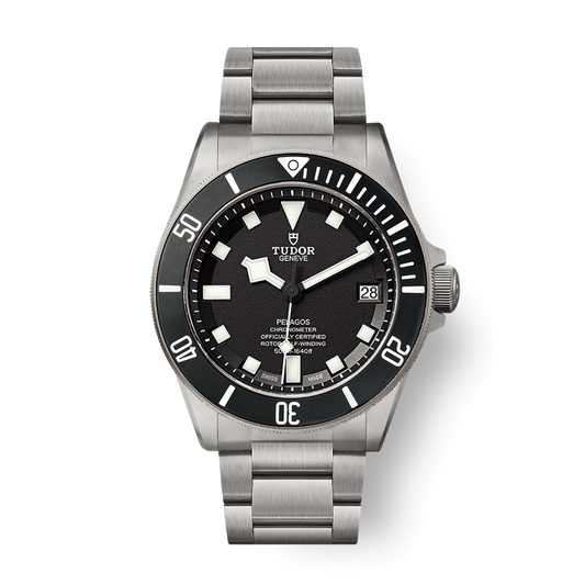 Tudor Pelagos 42 mm Black Dial Titanium Bracelet M25600TN-0001