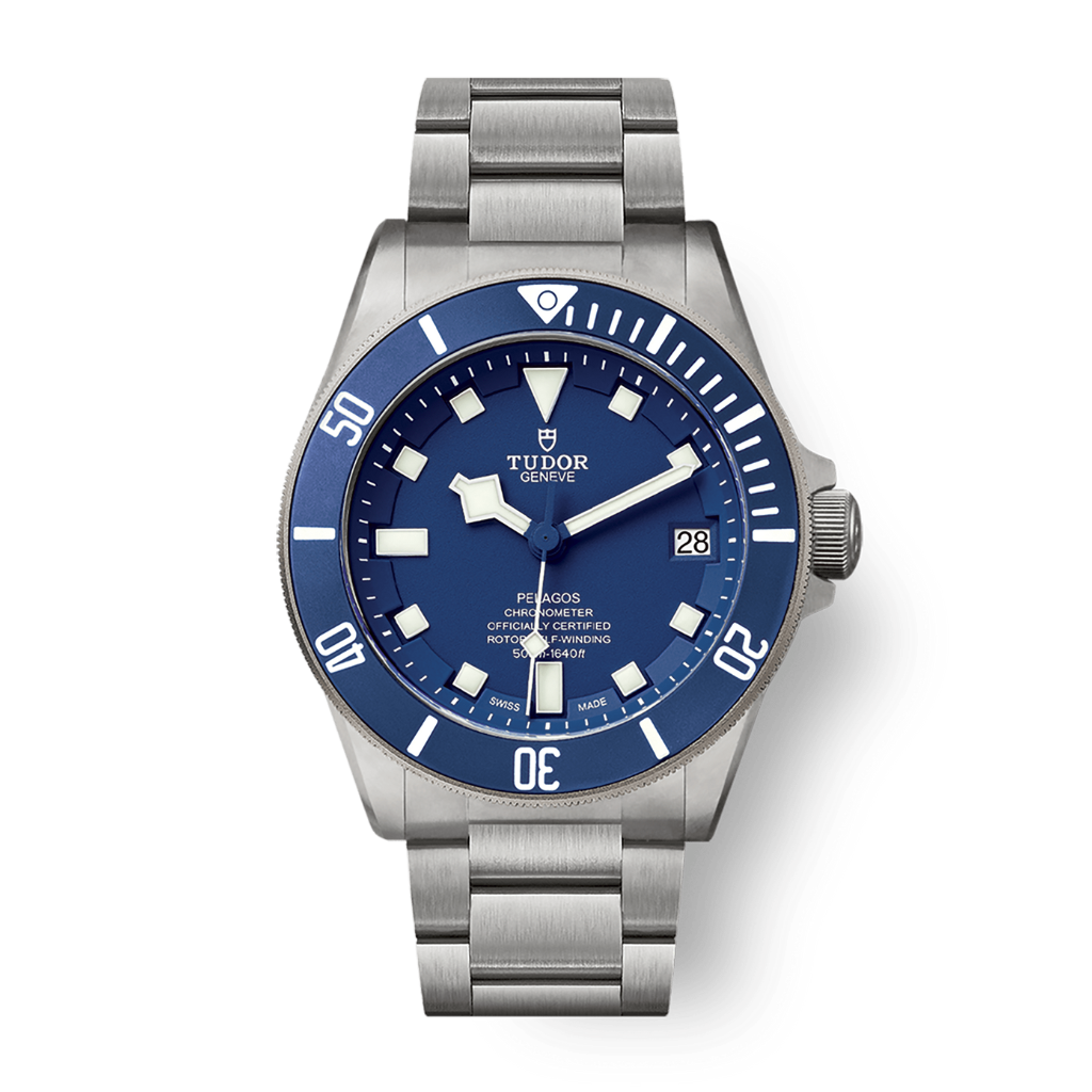 Tudor Pelagos 42 mm Blue Dial Titanium Bracelet M25600TB-0001