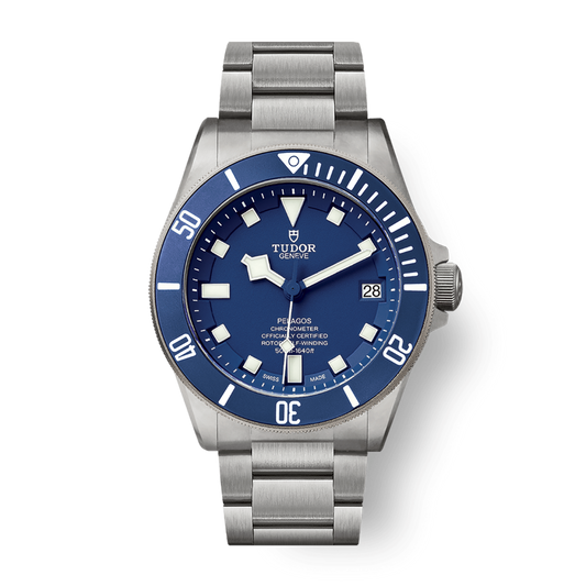 Tudor Pelagos 42 mm Blue Dial Titanium Bracelet M25600TB-0001
