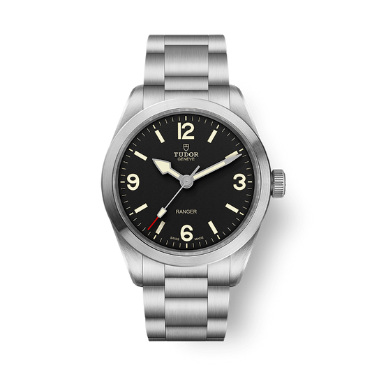 Tudor Ranger 39 mm Black Dial Stainless Steel Bracelet M79950-0001