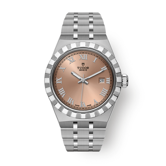 Tudor Tudor Royal 28 mm Pink Dial Stainless Steel Bracelet M28300-0008