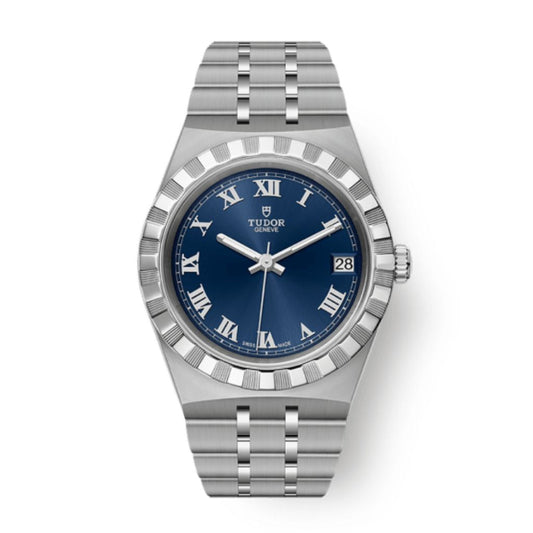 Tudor Tudor Royal 34 mm Blue Dial Stainless Steel Bracelet M28400-0006