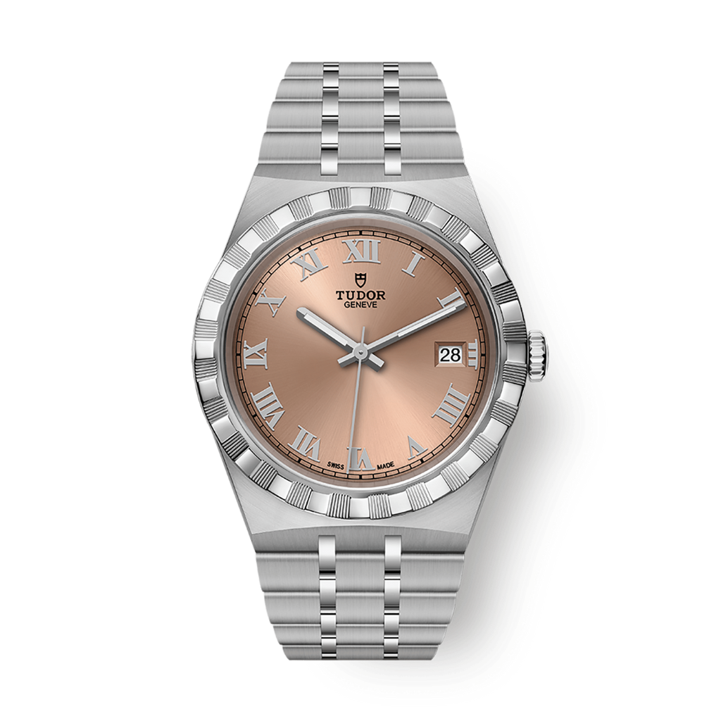 Tudor Tudor Royal 38 mm Pink Dial Stainless Steel Bracelet M28500-0007