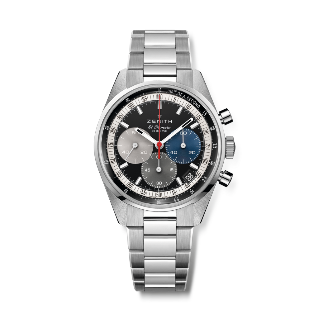 Zenith CHRONOMASTER ORIGINAL 38 mm Black Dial Stainless Steel Bracelet 03.3200.3600/22.M3200