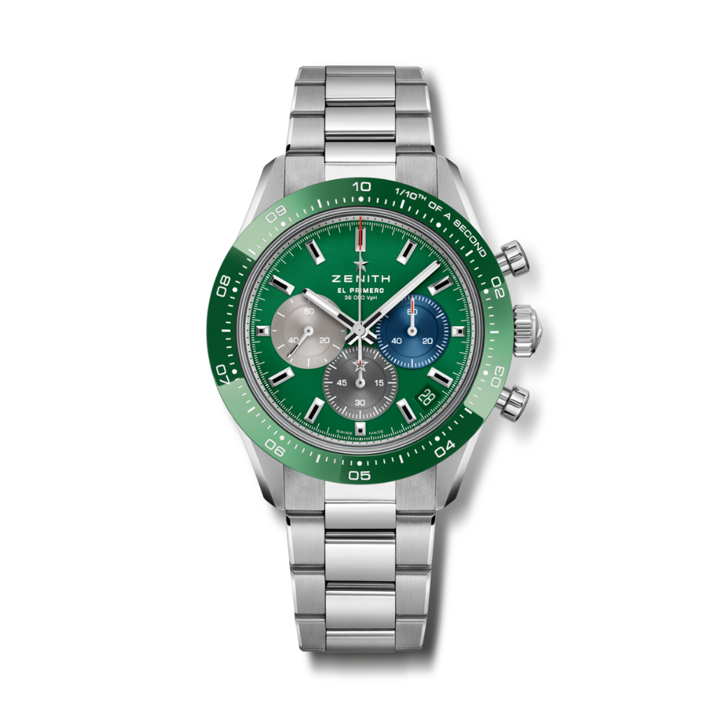 Zenith CHRONOMASTER SPORT 41 mm Green Dial Stainless Steel Bracelet 03.3119.3600/56.M3100