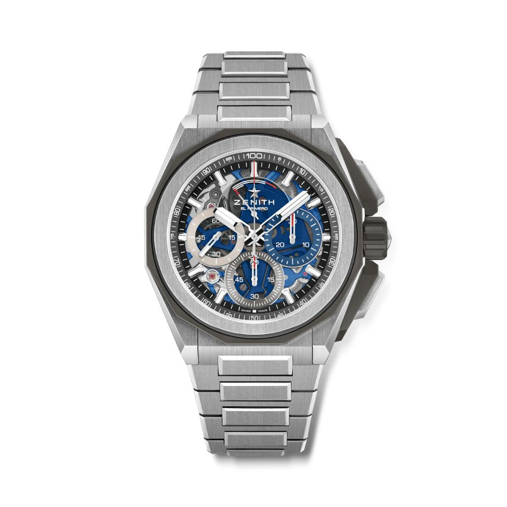 Zenith DEFY EXTREME 45 mm Blue Dial Brushed Titanium Bracelet 95.9100.9004/01.I001