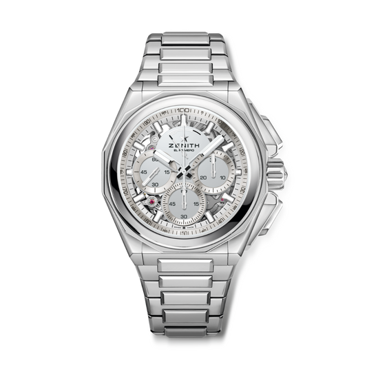 Zenith DEFY EXTREME 45 mm Silver Dial Polished Stainless Steel Bracelet 03.9102.9004/90.I001