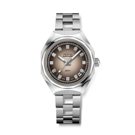 Zenith DEFY REVIVAL A3642 37 mm Brown Dial Stainless Steel Bracelet 03.A3642.670/75.M3642