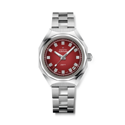 Zenith DEFY Revival A3691 37 mm Ruby Dial Stainless Steel Bracelet 03.A3642.670/3691.M3642