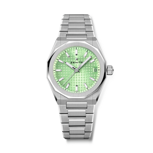 Zenith DEFY SKYLINE 36 mm Light Green Dial Stainless Steel Bracelet 03.9400.670/61.I001