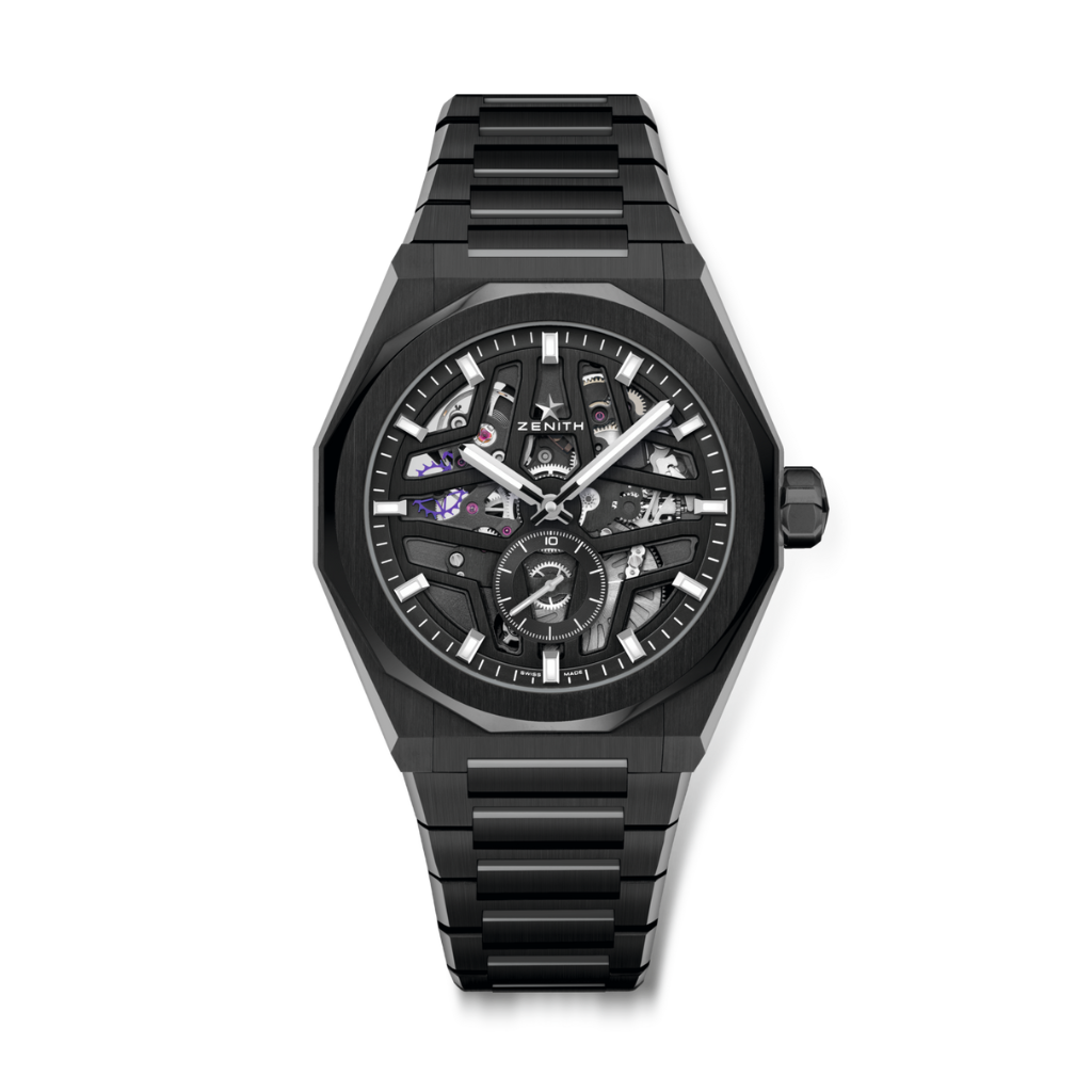 Zenith DEFY Skyline Skeleton 41 mm Black Dial Black Ceramic Bracelet 49.9300.3620/78.I001