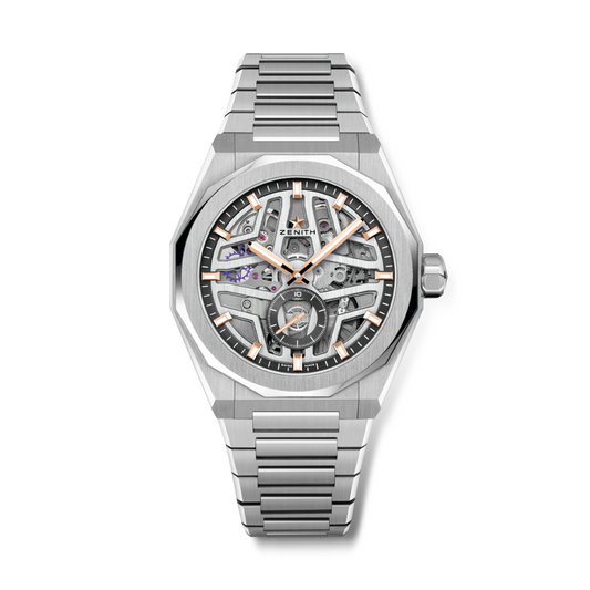 Zenith DEFY Skyline Skeleton Boutique Edition 41 mm Silver Dial Stainless Steel Bracelet 03.9300.3620/80.I001