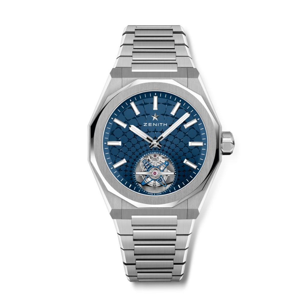Zenith DEFY SKYLINE TOURBILLON 41 mm Blue Dial Stainless Steel Bracelet 03.9300.3630/51.I001