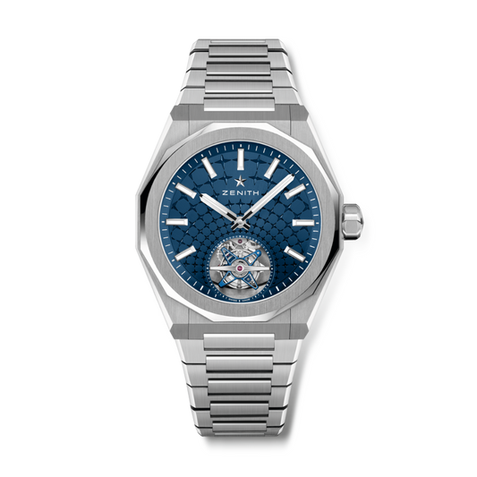 Zenith DEFY SKYLINE TOURBILLON 41 mm Blue Dial Stainless Steel Bracelet 03.9300.3630/51.I001