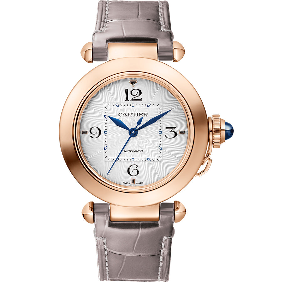 Cartier Pasha De Cartier 35mm WGPA0014 Silver Dial