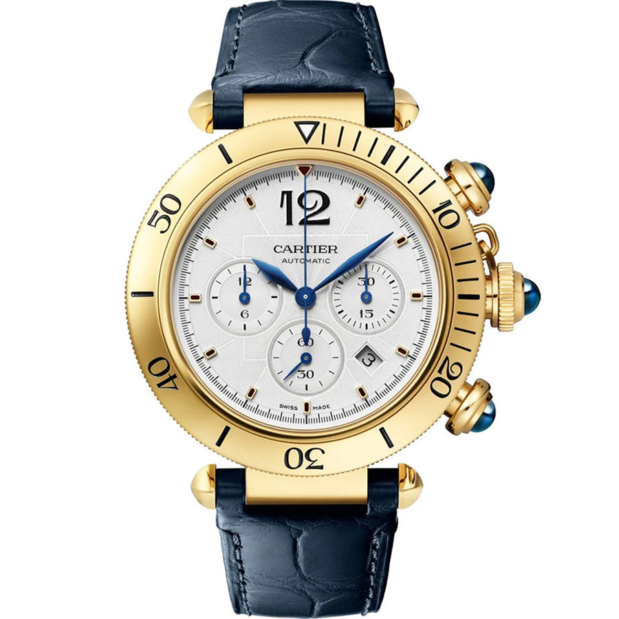 Cartier Pasha de Cartier 41mm Silvered Dial WGPA0017