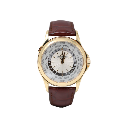 Patek Philippe - World Time - Silver Dial - 5130J-001