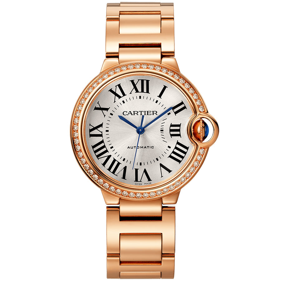 Cartier Ballon Bleu De Cartier 36mm WJBB0037 Silver Dial