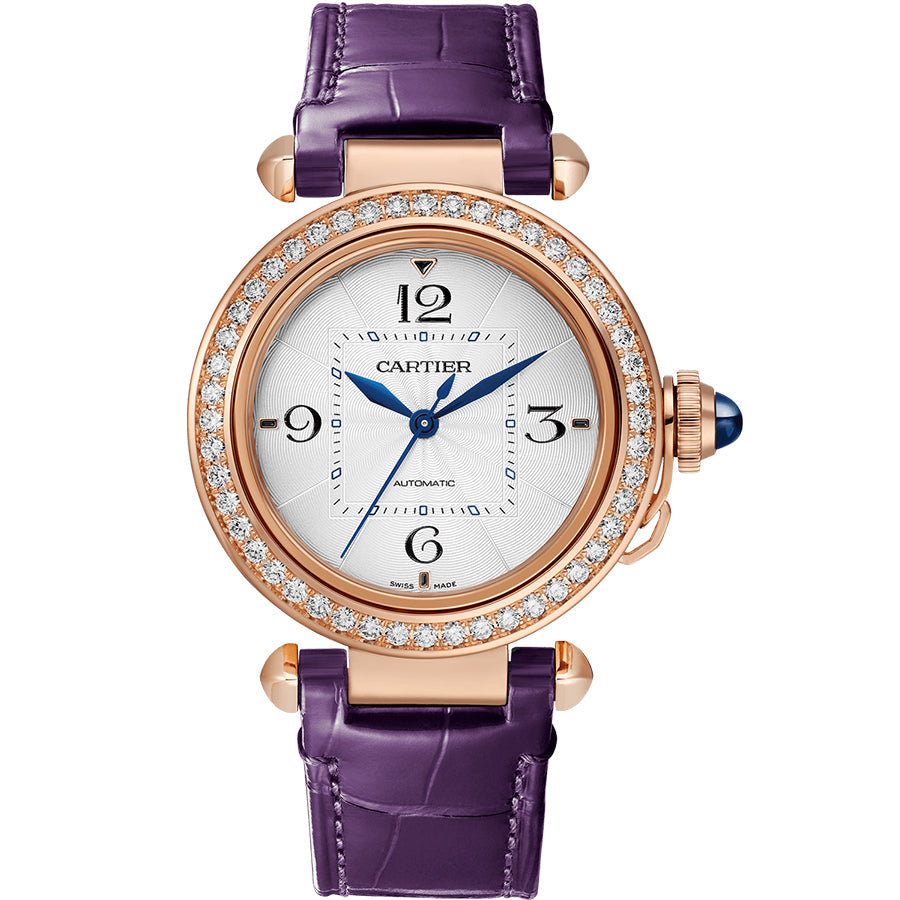 Cartier Pasha De Cartier 35mm WJPA0012 Silver Dial