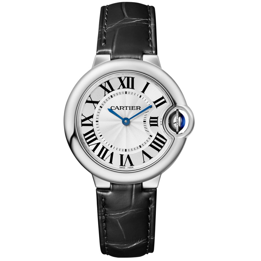 Cartier Ballon Bleu De Cartier 33mm WSBB0034 Silver Dial