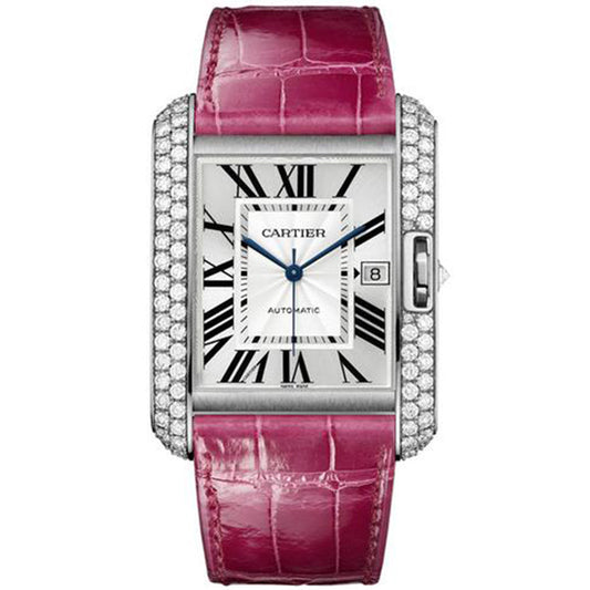 Cartier Tank Anglaise 39mm WT100023 Silver Dial